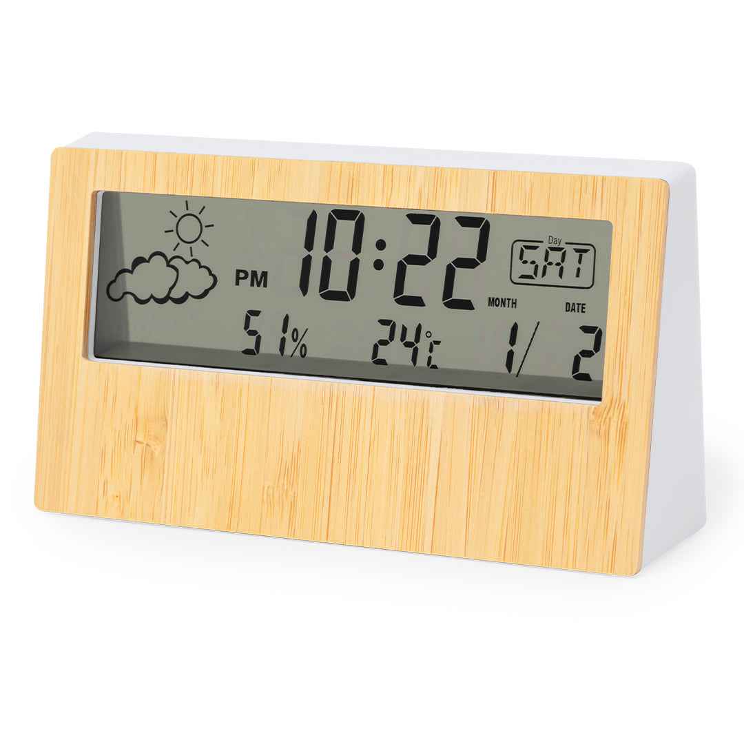 Roamer Bamboo Weather Station – Sustainable and Stylish Timepiece