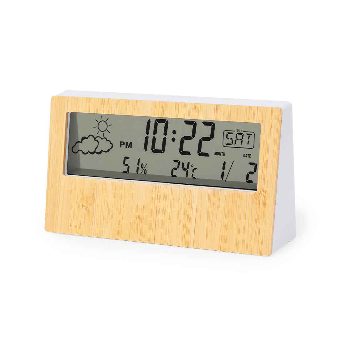 Roamer Bamboo Weather Station – Sustainable and Stylish Timepiece