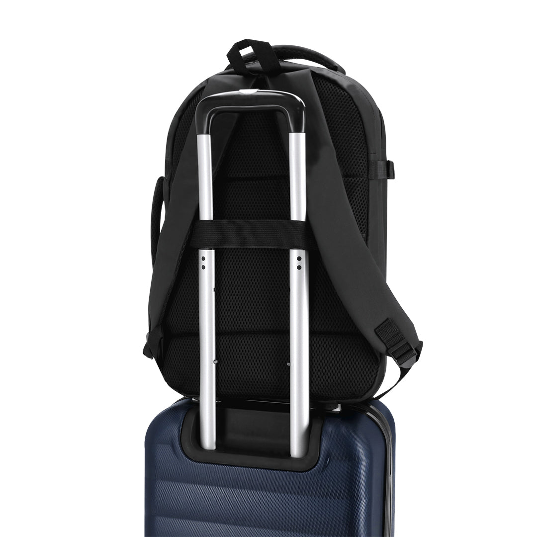 Tanen PU Leather Document Backpack - Stylish and Practical