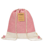 Vexira Recycled Cotton Drawstring Backpack – Sustainable and Practical