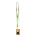 Beryel Natural Cork ID Holder with Lanyard – Sustainable Office Accessory