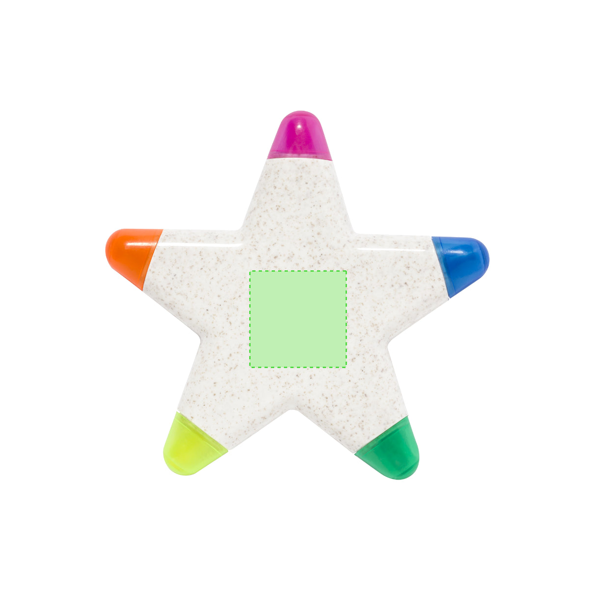 Pentar Highlighter – Sustainable Five-Colour Marker for Bulk Orders