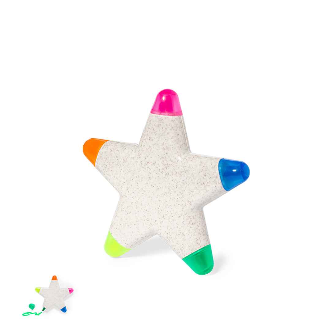 Pentar Highlighter – Sustainable Five-Colour Marker for Bulk Orders