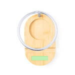 Furik Bamboo Pen Holder with Stand – Sustainable Office Accessory