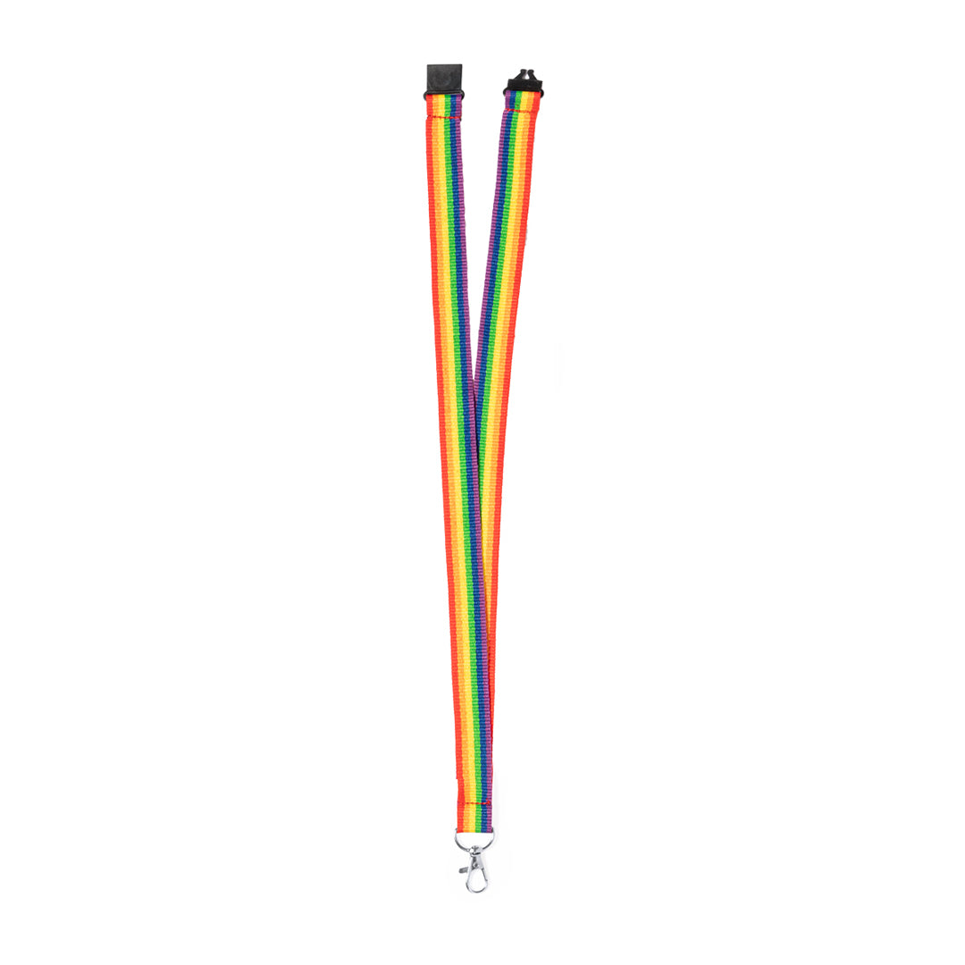 Mapik Lanyard - Quality Rainbow Polyester Lanyard for Bulk Orders