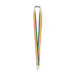 Mapik Lanyard - Quality Rainbow Polyester Lanyard for Bulk Orders
