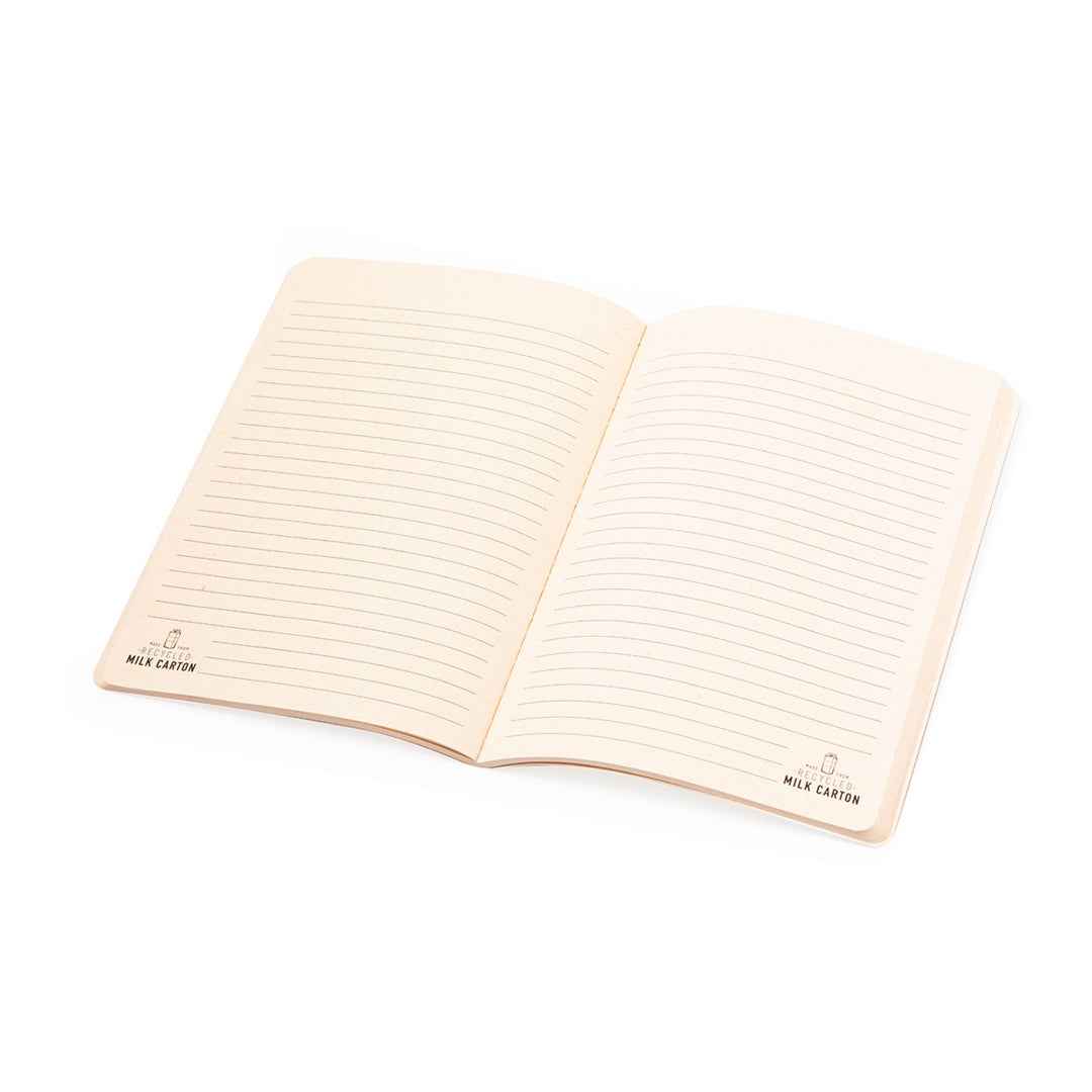 Agnila Recycled Milk Carton Notebook – Sustainable Business Stationery