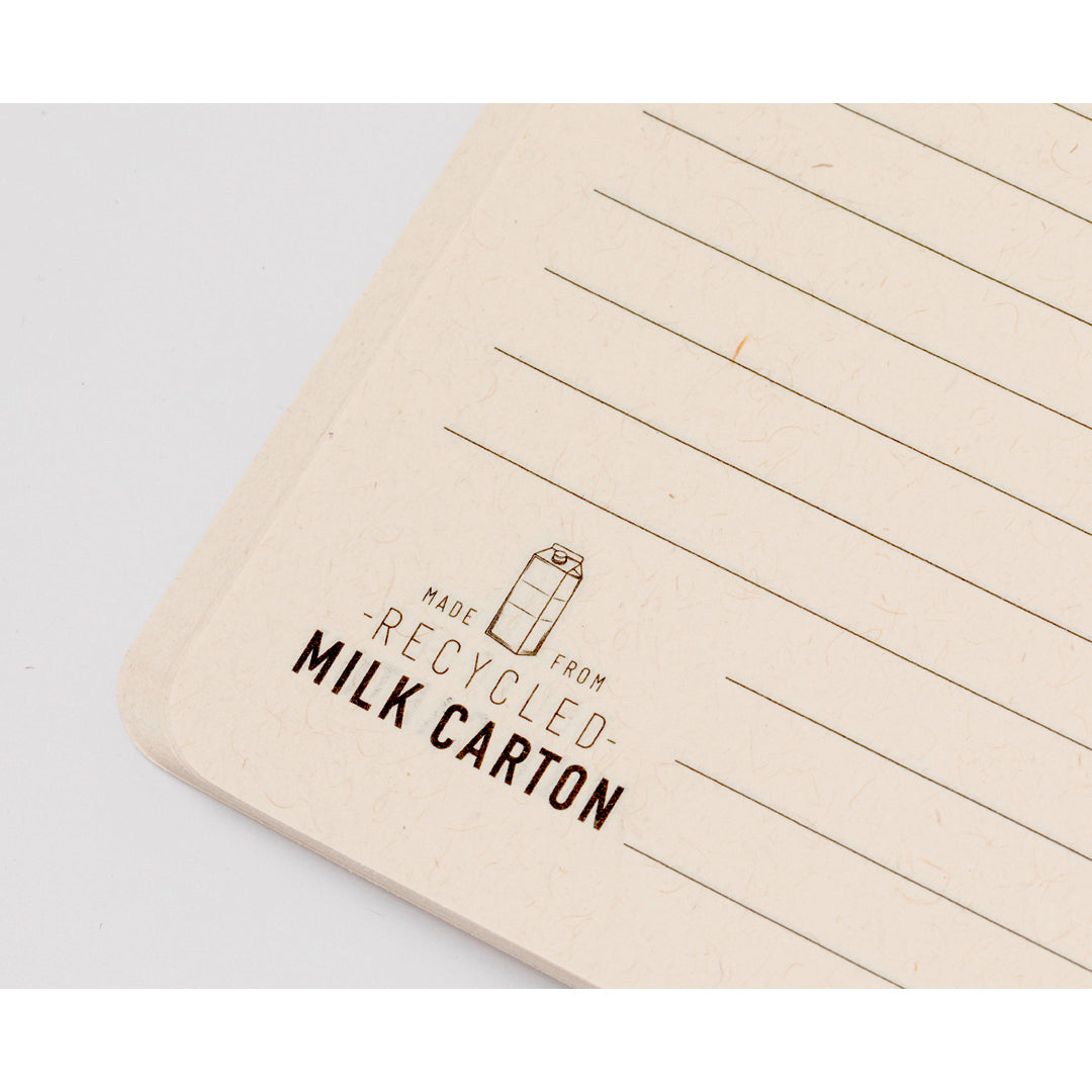 Agnila Recycled Milk Carton Notebook – Sustainable Business Stationery