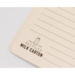 Agnila Recycled Milk Carton Notebook – Sustainable Business Stationery