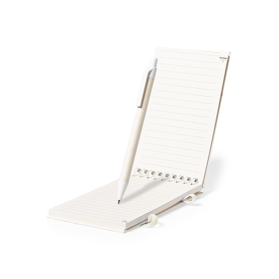 Heiwor Recycled Milk Carton Notebook – Sustainable Office Essentials