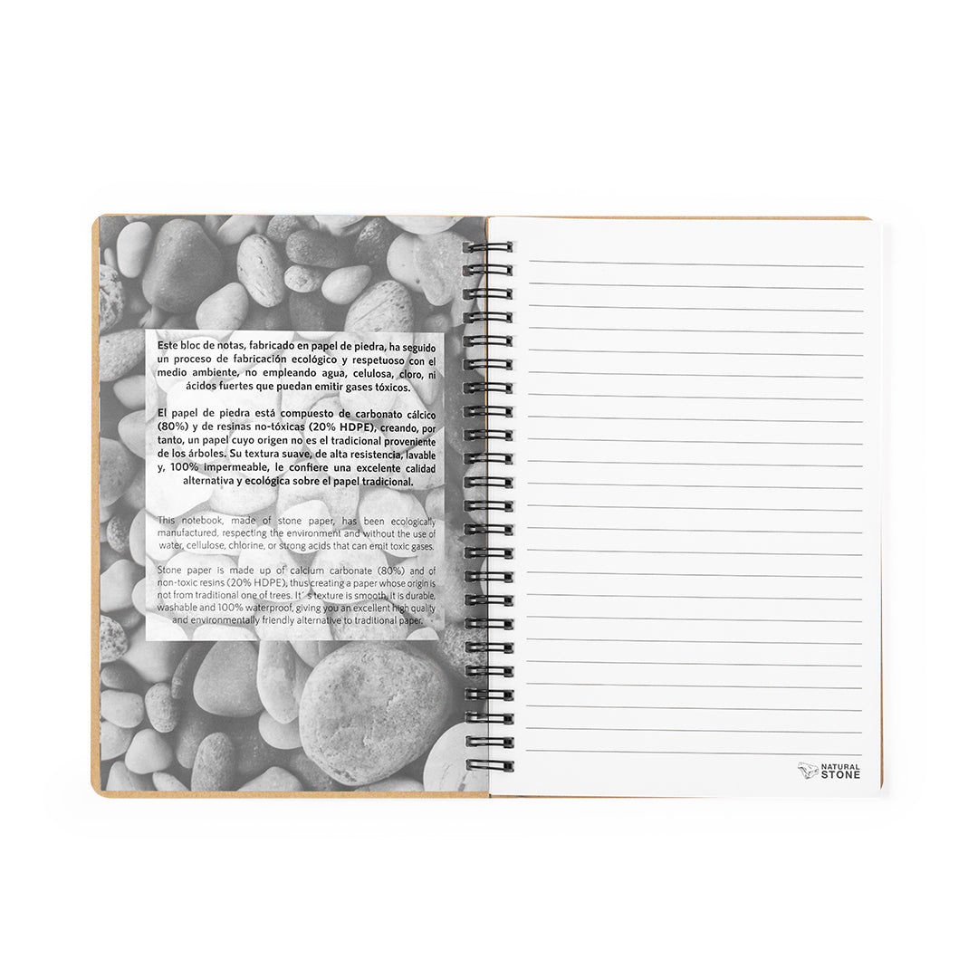 Kenta Stone Paper Notebook – Sustainable and Durable Eco-Friendly Notepad