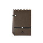 Pacam Coffee Fibre Notebook and Pen Set – Sustainable Office Essentials
