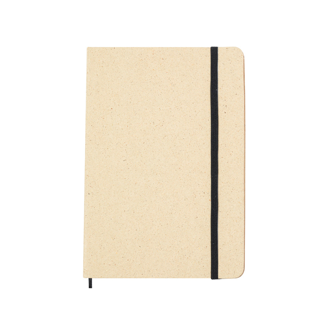 Yerx recycled grass notepad – Sustainable A5 notepad with hard covers