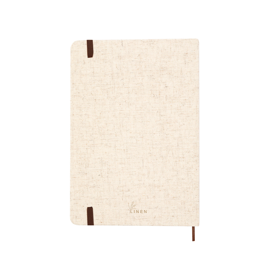 Hucka Linen Notepad – Sustainable Office Essential