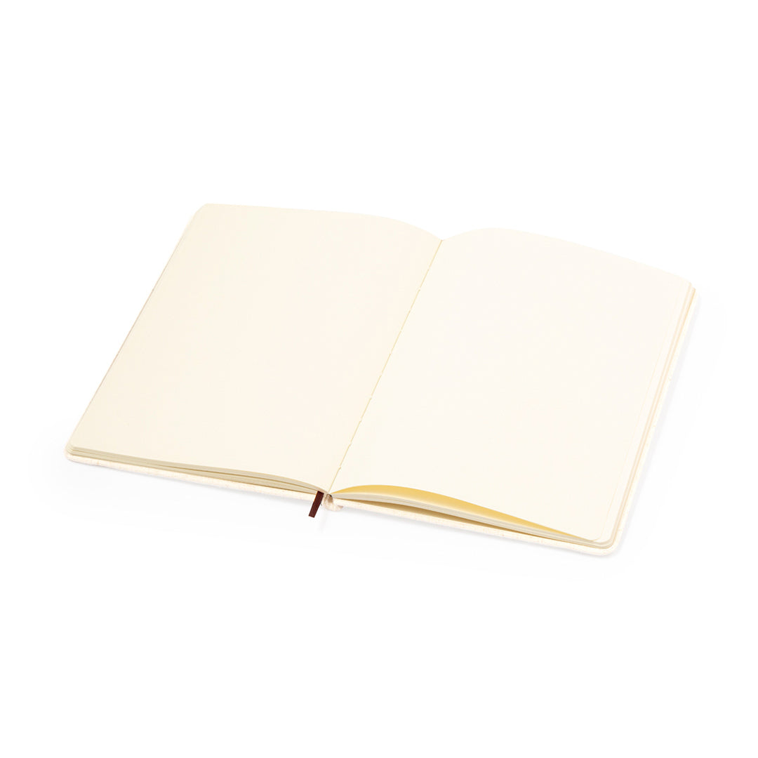 Hucka Linen Notepad – Sustainable Office Essential