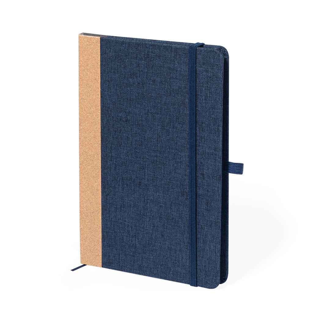 Andrik Notepad – Sustainable RPET and Cork Hardcover Notepad for Bulk Orders