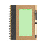 Gienah Cork Notebook and Pen Set – Sustainable Office Essentials
