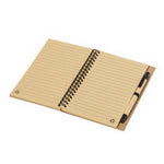 Gienah Cork Notebook and Pen Set – Sustainable Office Essentials