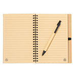 Gienah Cork Notebook and Pen Set – Sustainable Office Essentials