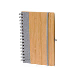 Gasmon Bamboo Notebook – Sustainable Ring Notebook with Bamboo Covers