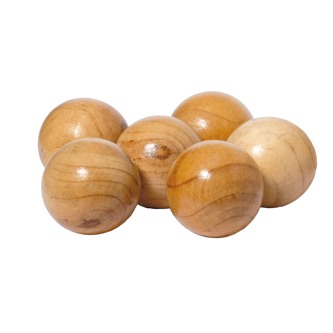 Delero Wooden Pétanque Game – Handcrafted Set in Cotton Carrying Case