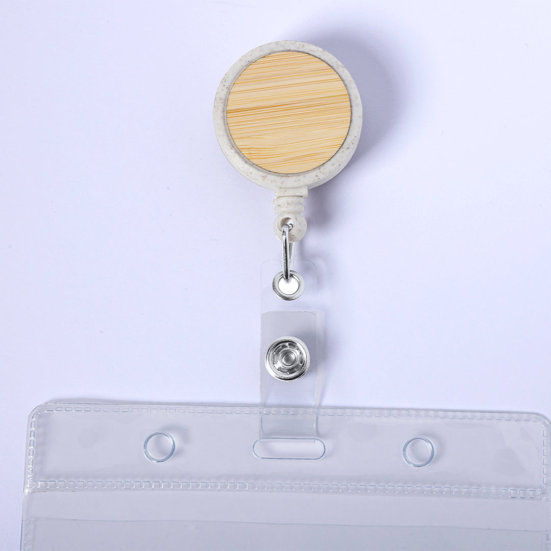 Alikra Extendable Bamboo ID Holder – Sustainable and Practical
