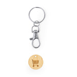 Inoki Bamboo Coin Keyring – Sustainable Promotional Gift