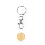 Inoki Bamboo Coin Keyring – Sustainable Promotional Gift