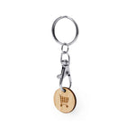 Inoki Bamboo Coin Keyring – Sustainable Promotional Gift