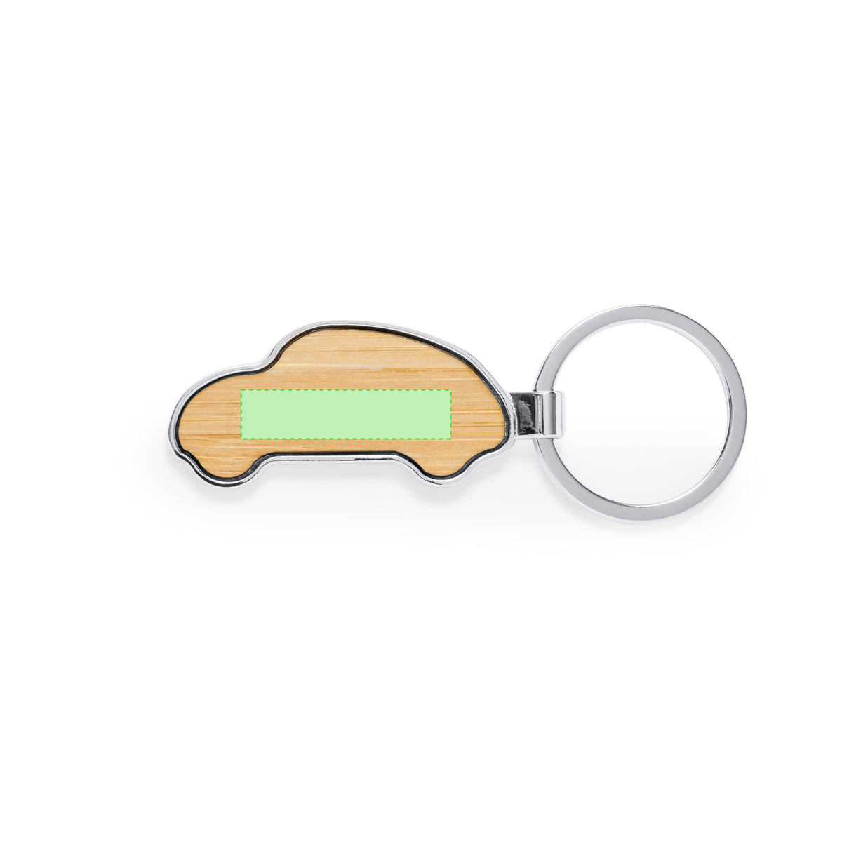 Fangiox Bamboo Keyring – Sustainable Promotional Gift for Irish Businesses