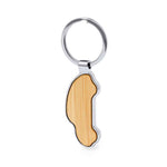 Fangiox Bamboo Keyring – Sustainable Promotional Gift for Irish Businesses