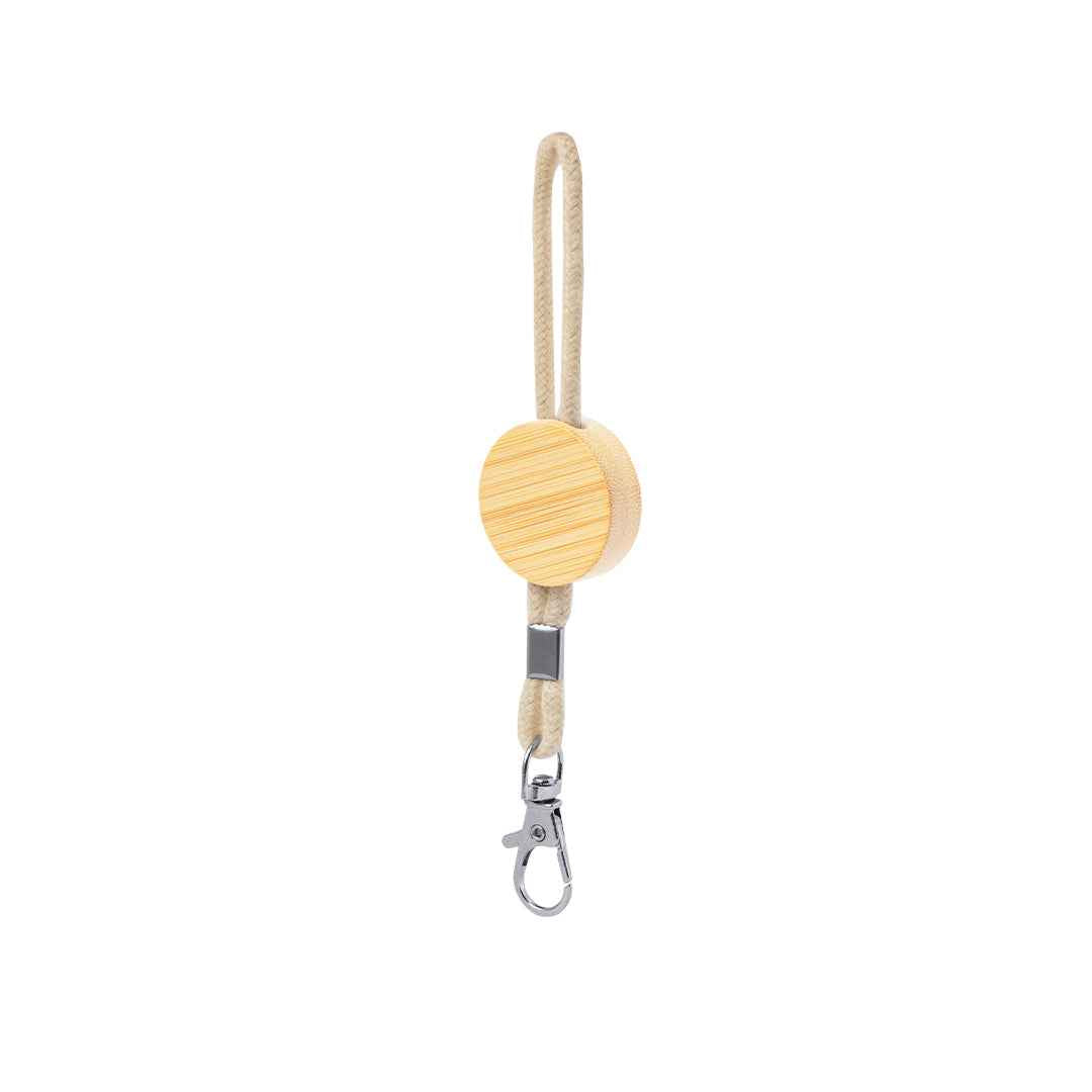 Pradim Eco Bamboo Keychain – Sustainable and Stylish Accessories from Fou Tees Ireland