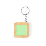 Axler 1m Keychain Flexometer – Durable Bamboo Measuring Tool