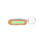 Famke Multitool Keychain – Practical Stainless Steel and Wood Accessory