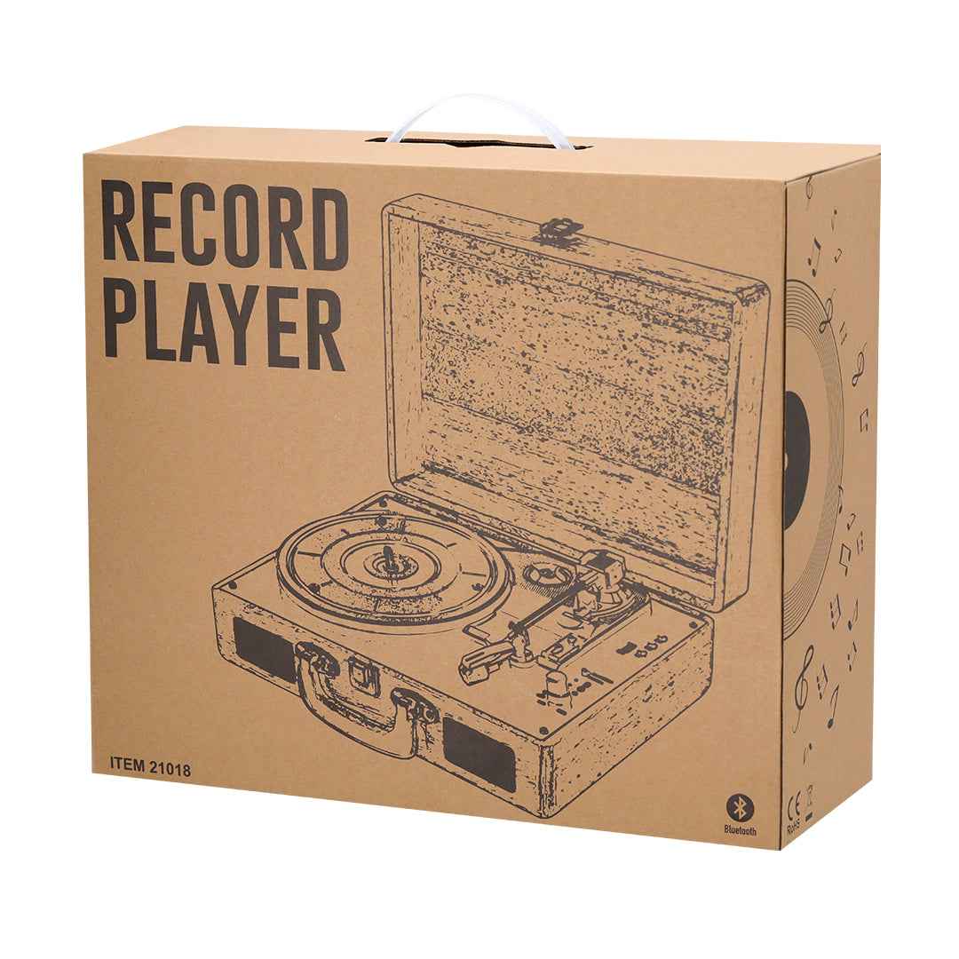 Vinilux Portable Turntable – Classic Vinyl Playback with Modern Features