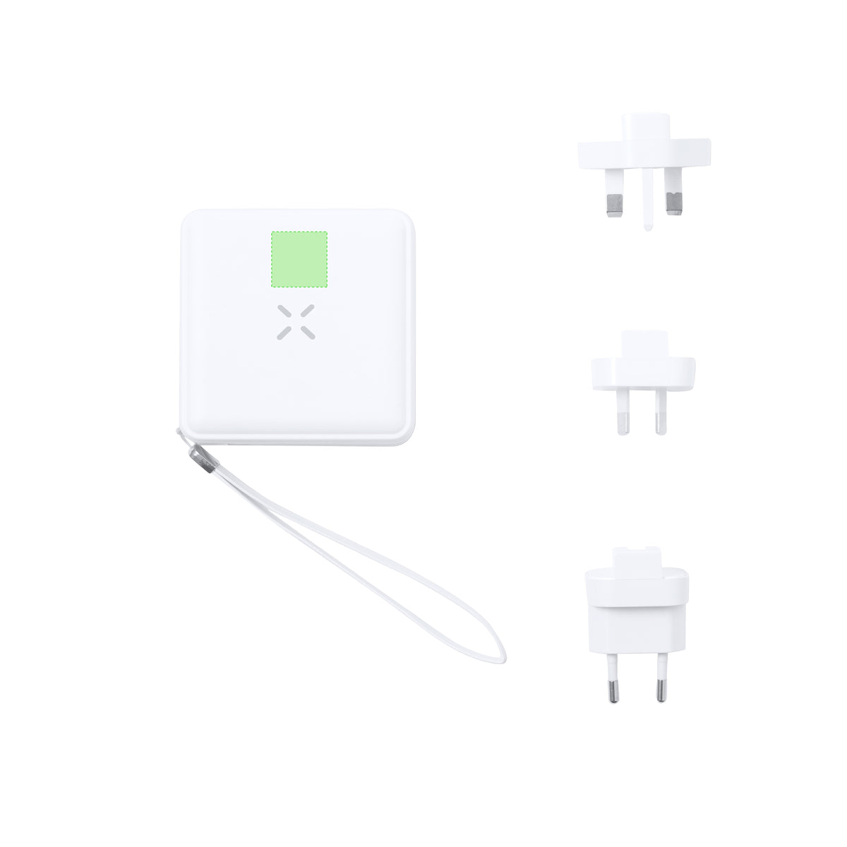 Joks Wireless Travel Adapter with Powerbank – Reliable Charging for Irish Businesses