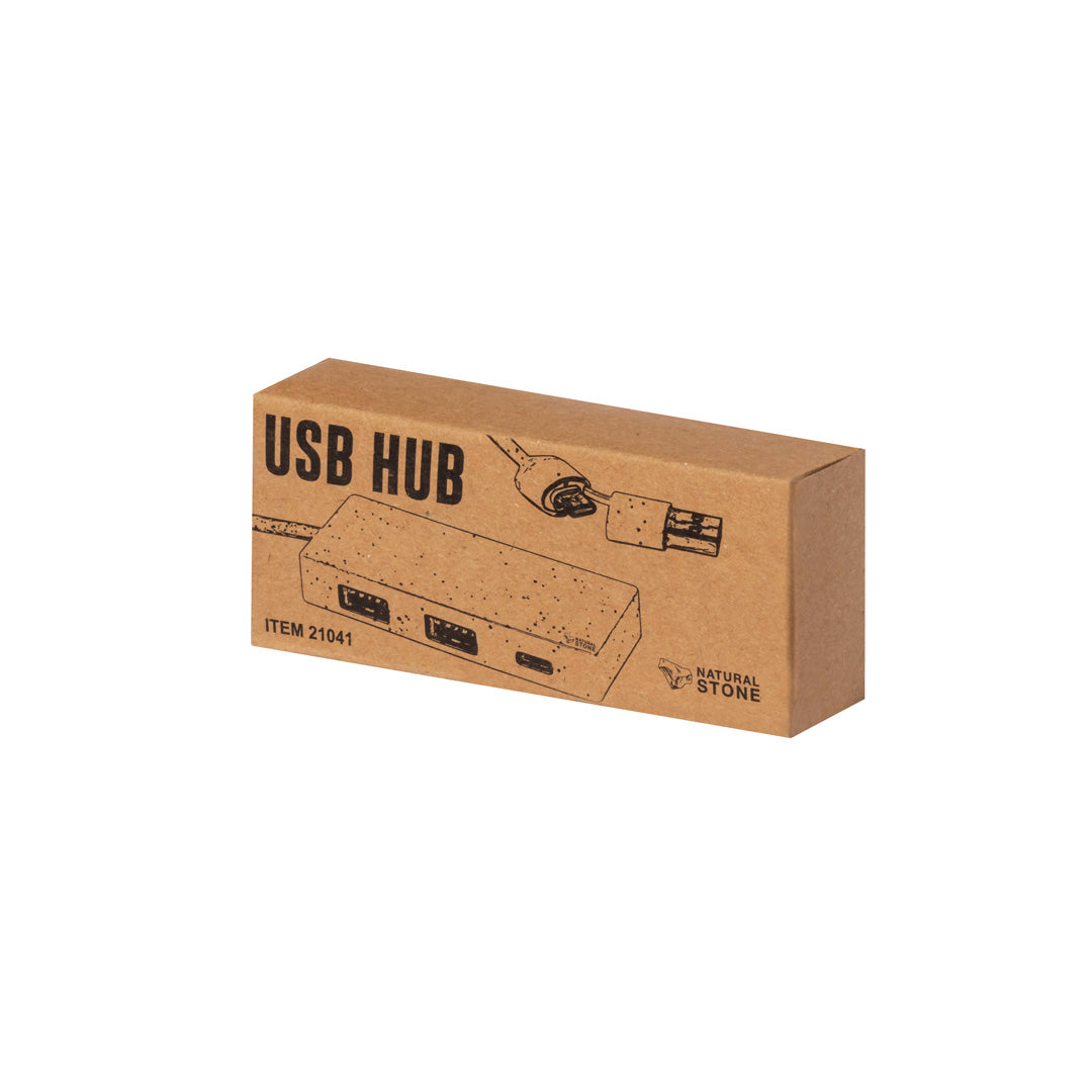 Nagent USB Hub – Eco-Friendly Stone Extract Design | Fou Tees Ireland