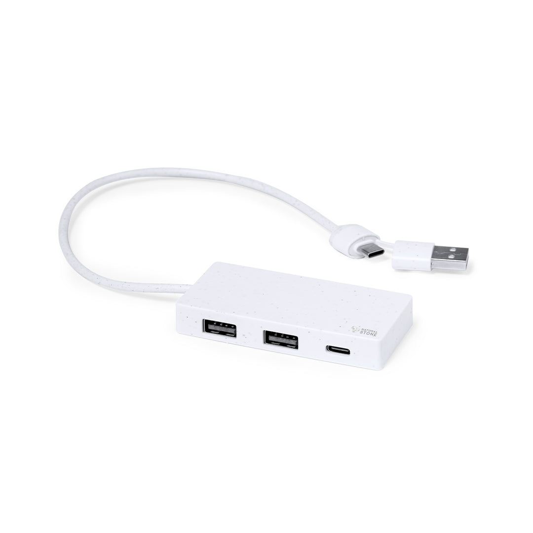 Nagent USB Hub – Eco-Friendly Stone Extract Design | Fou Tees Ireland