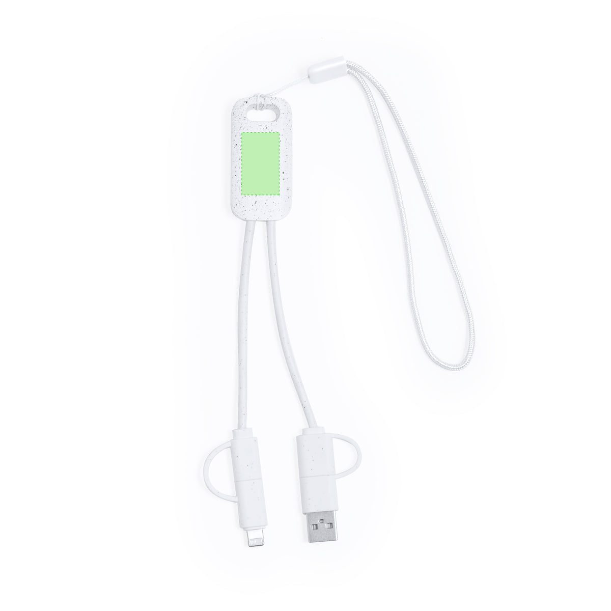 Surgex Charging Cable – Durable Multi-Connector Cable with Natural Stone Finish