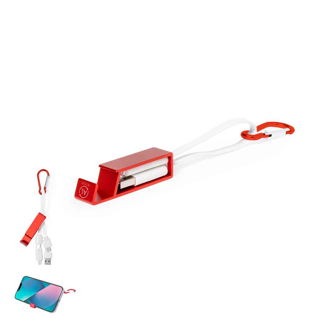 Pek Multi-Function Charging Cable - Sustainable and Practical Tech Accessory