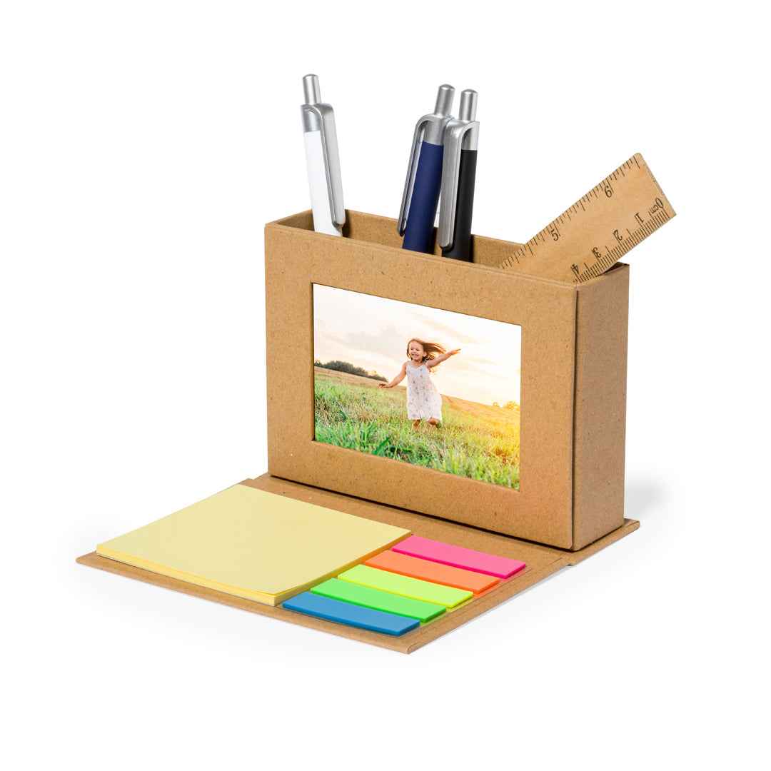 Marquez Recycled Cardboard Pen Holder – Sustainable Office Organizer