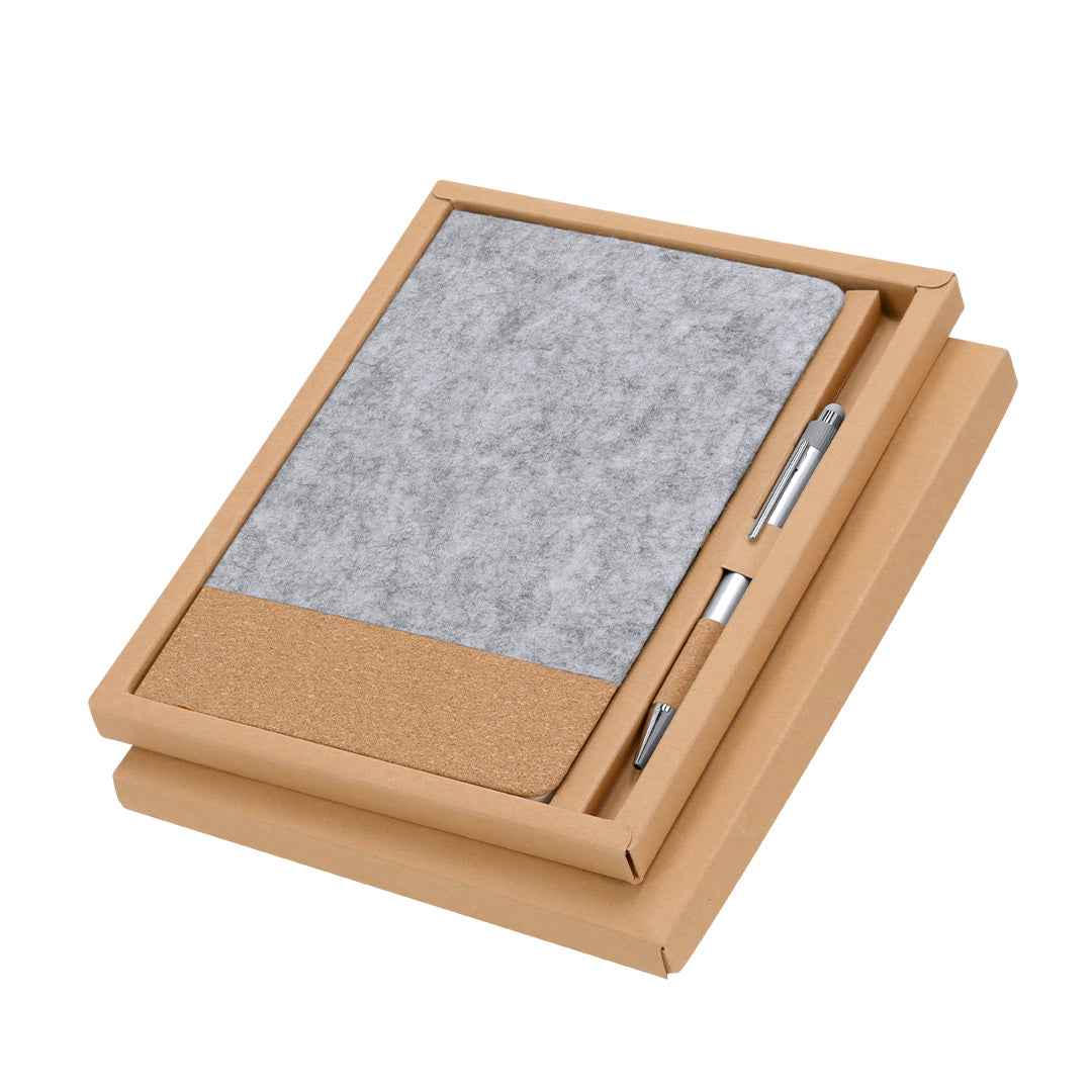Webermax Notepad and Ball Pen Set – Sustainable Office Essentials
