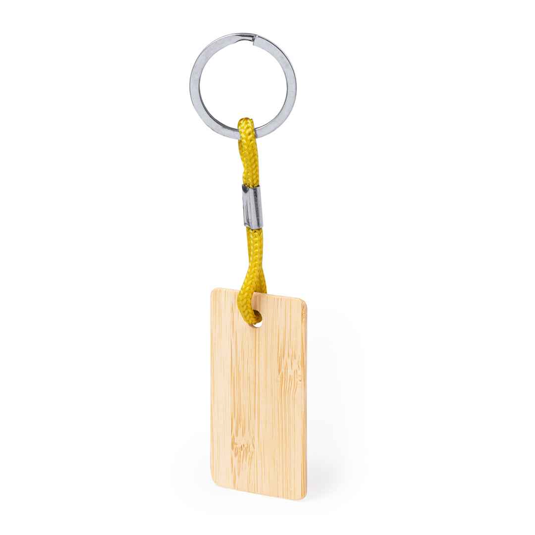Recbam Bamboo Key Ring – Sustainable Promotional Gift