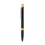 Lantasker Aluminium Ball Pen - Stylish Bamboo Accent Pen for Bulk Orders
