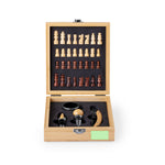 Paluk Bamboo Chess Wine Set - Sustainable Wine Accessories