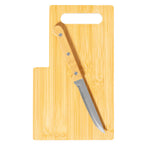 Seslat Bamboo Kitchen Board with Knife – Durable and Eco-Friendly
