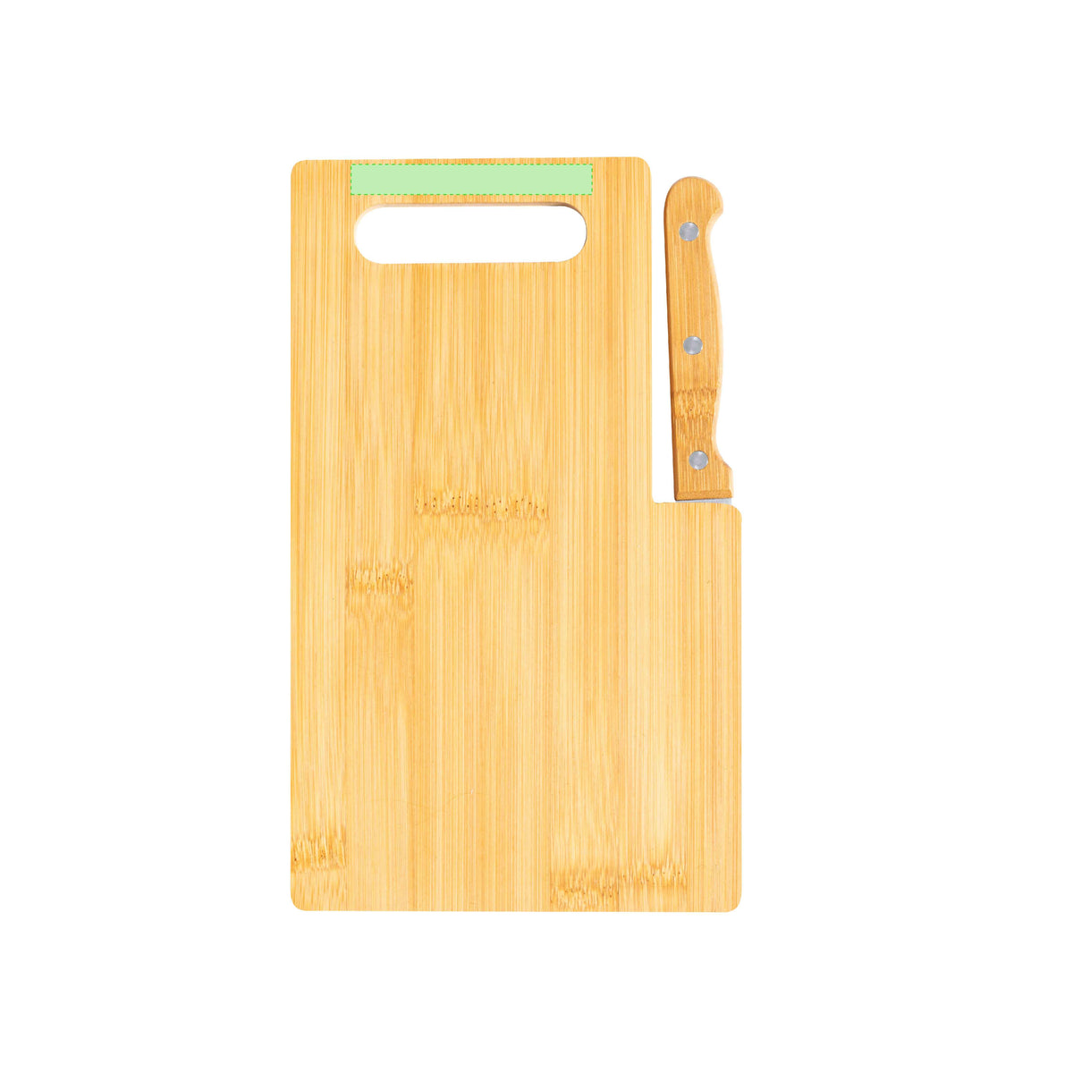 Seslat Bamboo Kitchen Board with Knife – Durable and Eco-Friendly