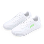 Parisix White Polyester Trainers – Comfortable and Stylish Footwear by Fou Tees Ireland