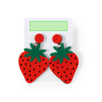 Kely Fruit Earrings - Colourful and Unique Accessories by Fou Tees Ireland