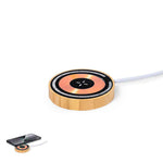 Ming Wireless Charger with Bamboo Base - Sustainable Tech Accessory